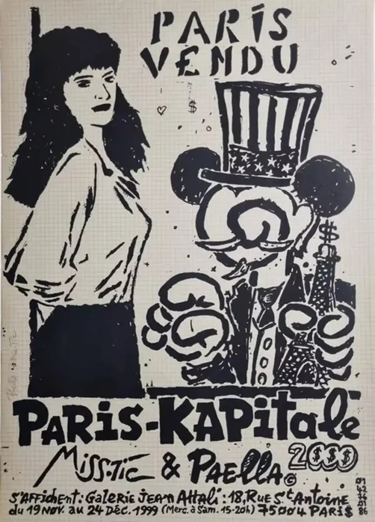 expo misstic Paris Kapitale MissTic Paella