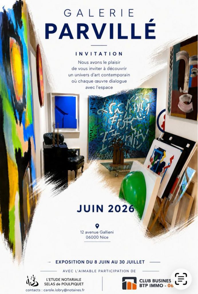 exposition gaelrie parville juin 2026