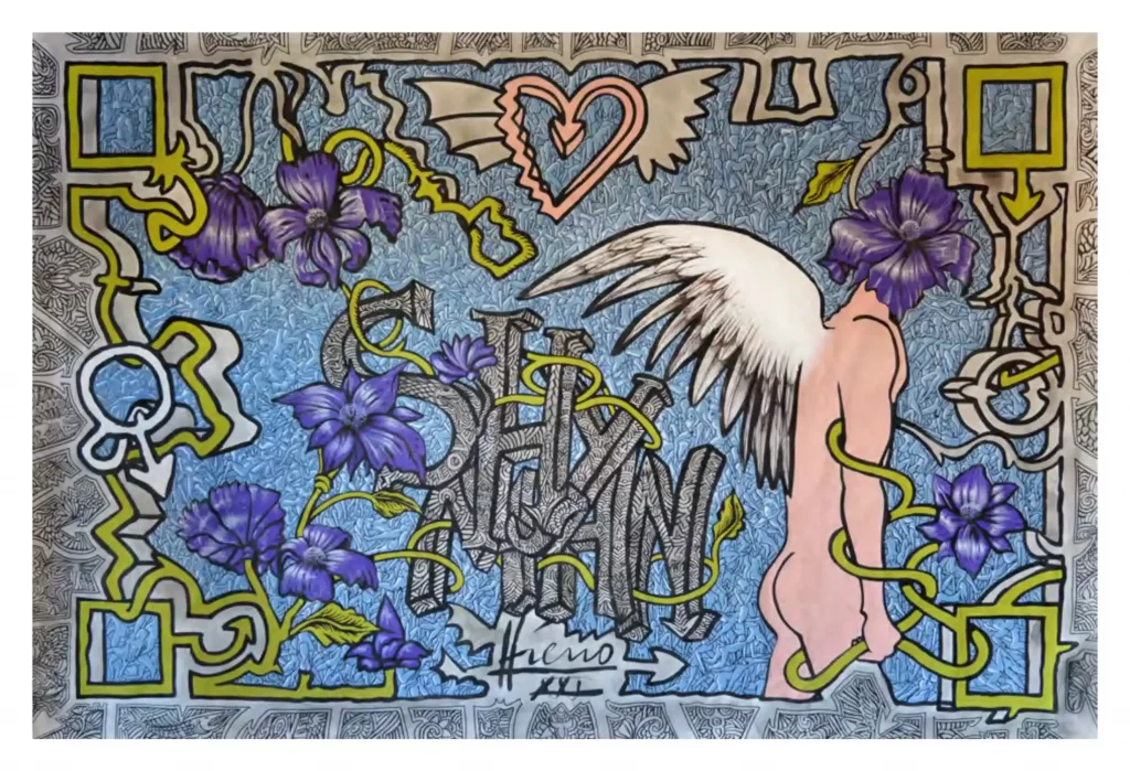 galerie parville jean antoine hierro grandes peintures libres shyman