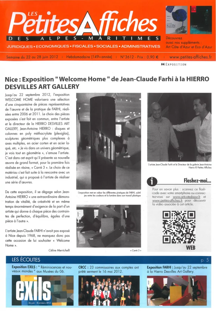 galerie parville jean antoine hierro presse 2