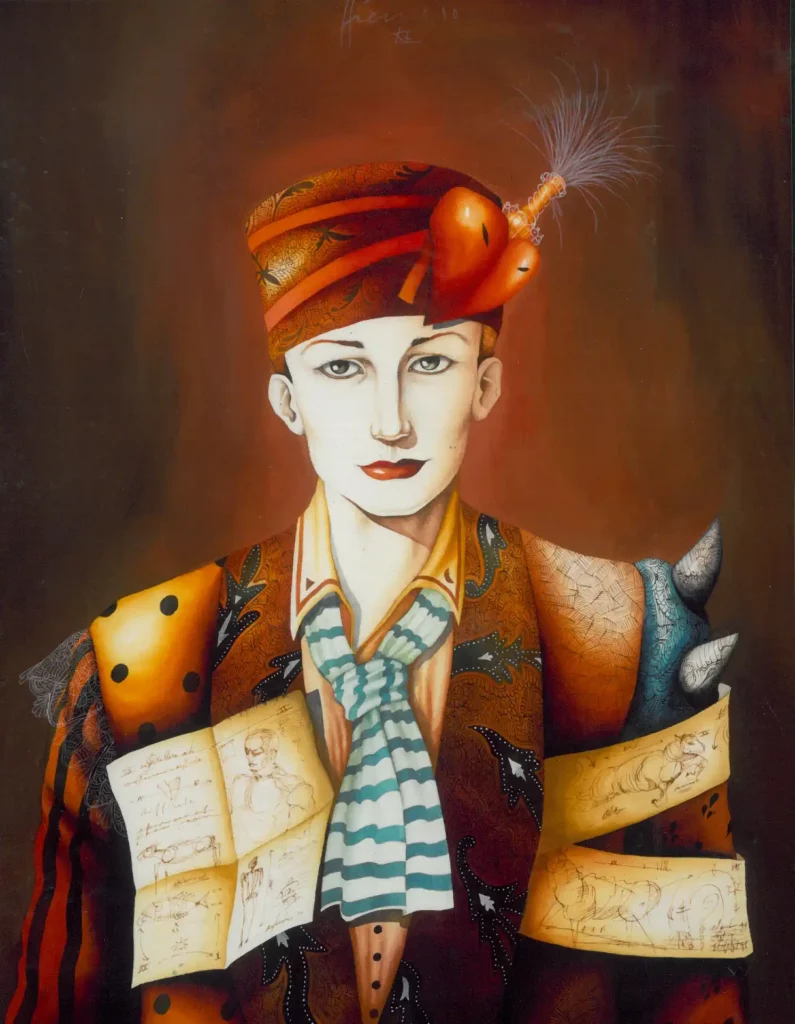 galerie parville jean antoire hierro aquarelles Etude de coeur gouache sur papier 15F 1991 21