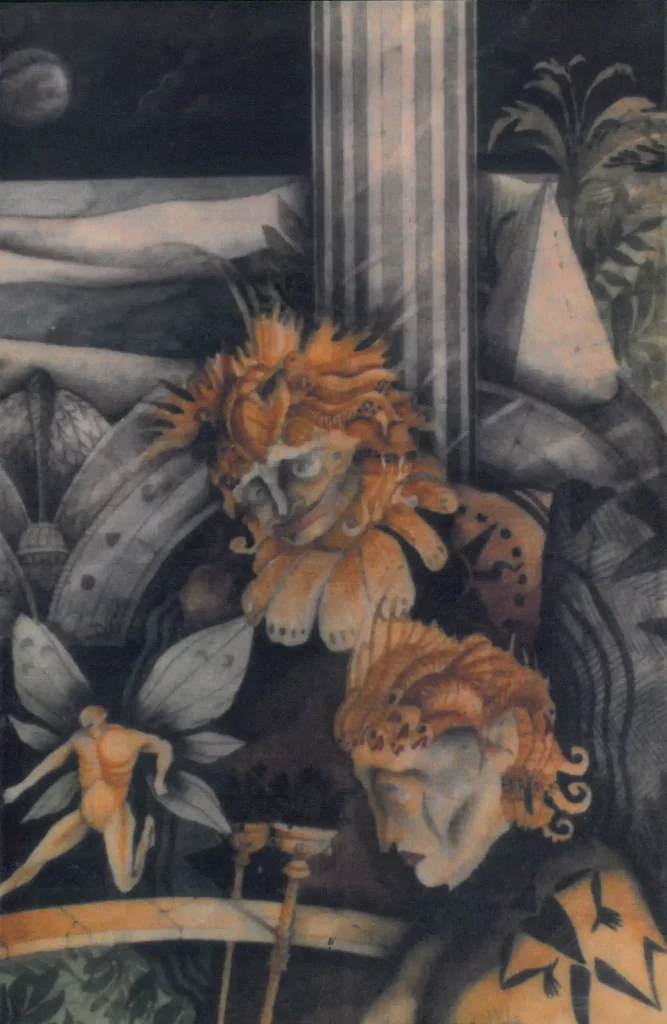 galerie parville jean antoire hierro aquarelles Le jardinier du grand palais aquarelle 12F 1982 51