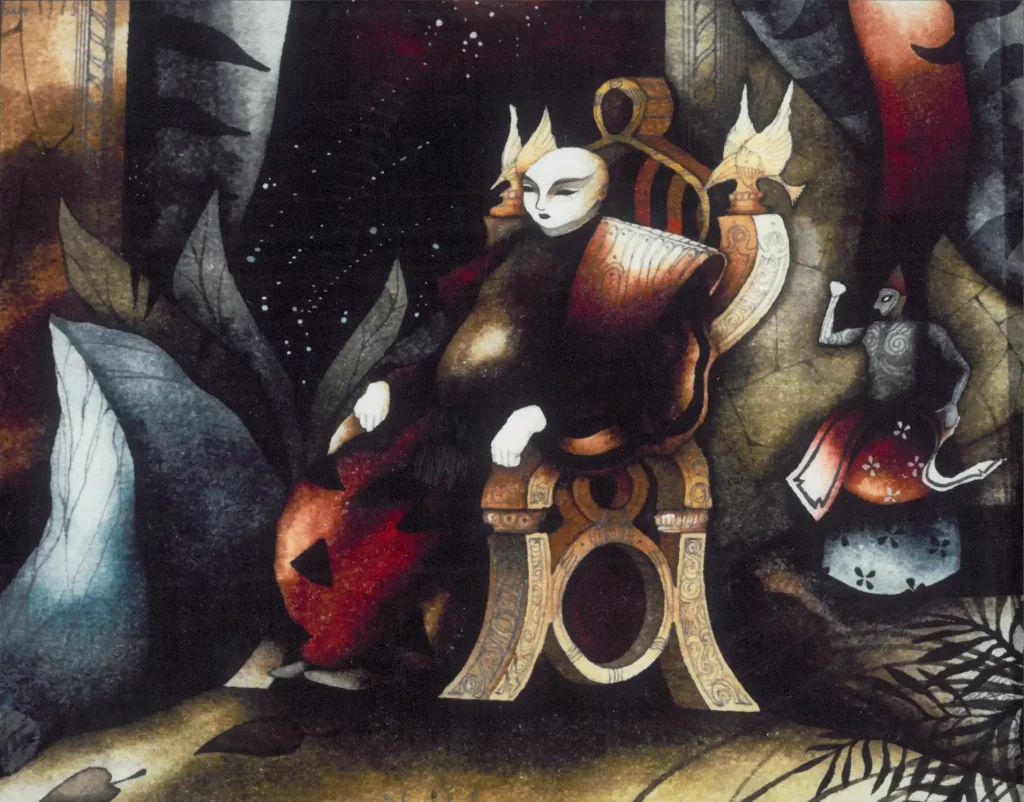 galerie parville jean antoire hierro aquarelles Prince gouacge 20F 1980 69
