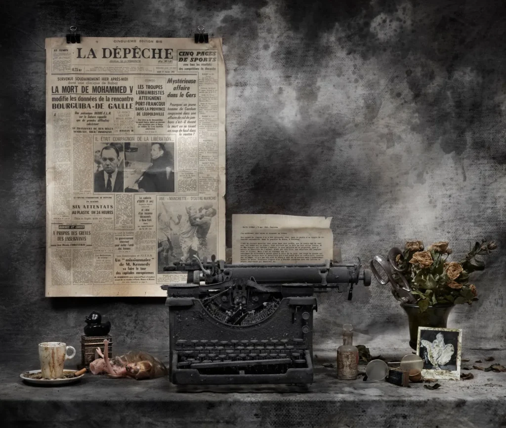 rancinan natures mortes vanites le bureau du journaliste 2020